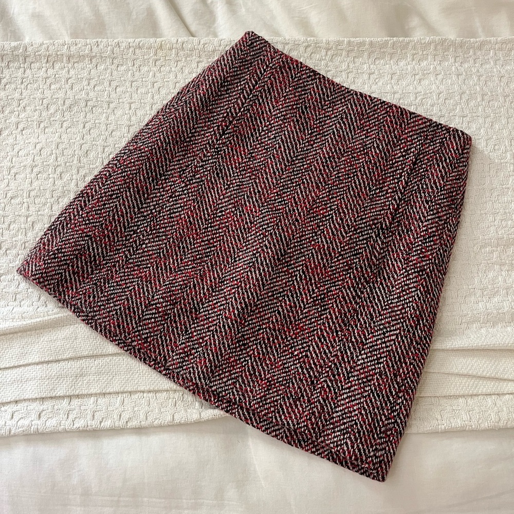 Loft wool blend pencil skirt